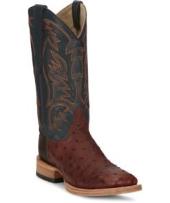 Alternative view of Ostrich Skin Boots Doc Bar - Full Quill Ostrich
