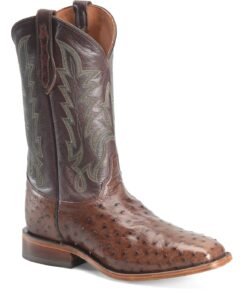 Alternative view of Ostrich Skin Boots Rancher 12" Full Quill