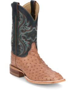 Alternative view of Ostrich Skin Boots Moseley 11" Full Quill