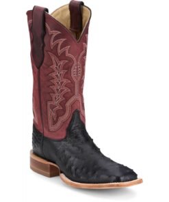 Alternative view of Ostrich Skin Boots Chisolm 13" Full Quill