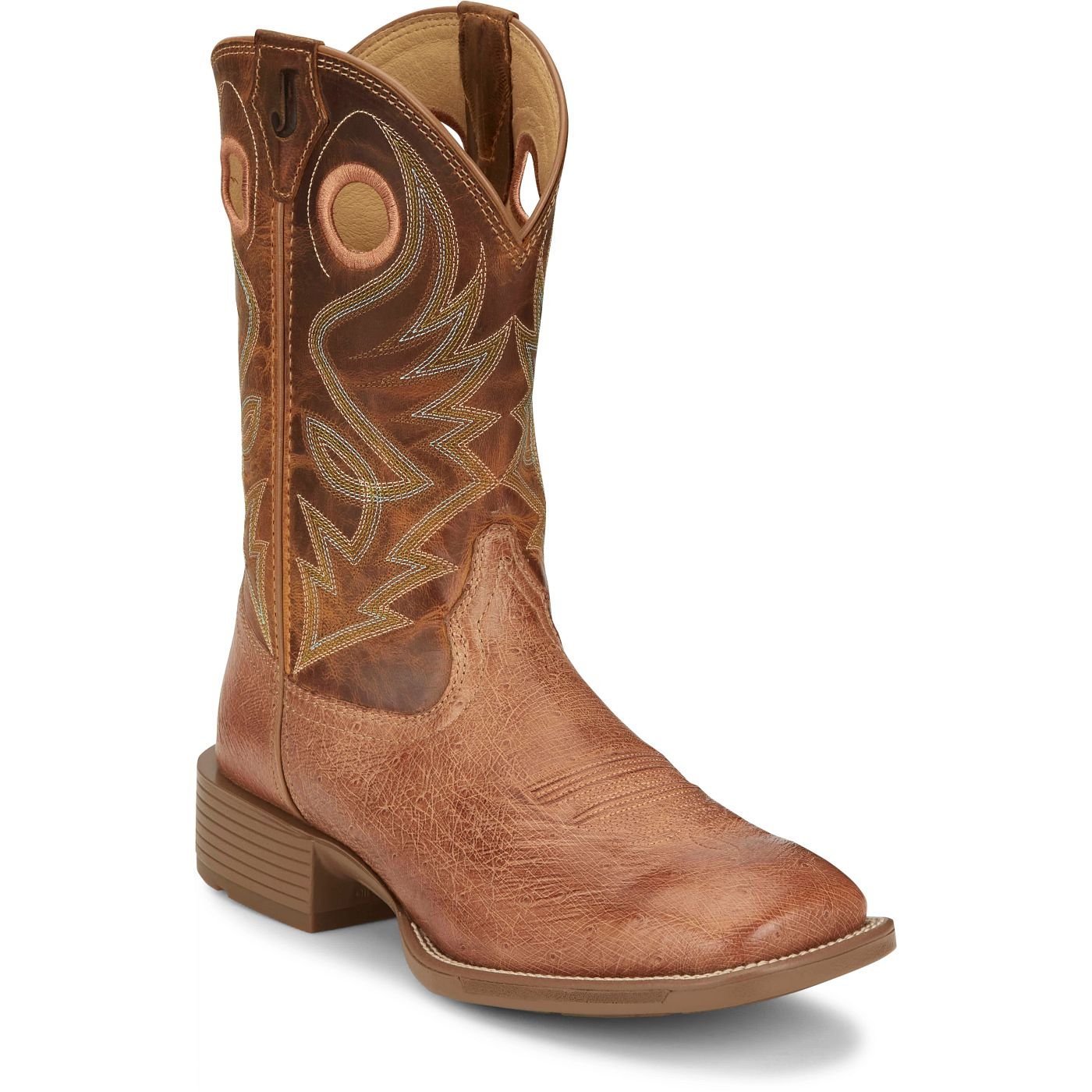 ostrich skin boots Roswell 11" Smooth - Image 2