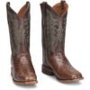 ostrich skin boots