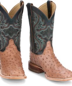 ostrich skin boots