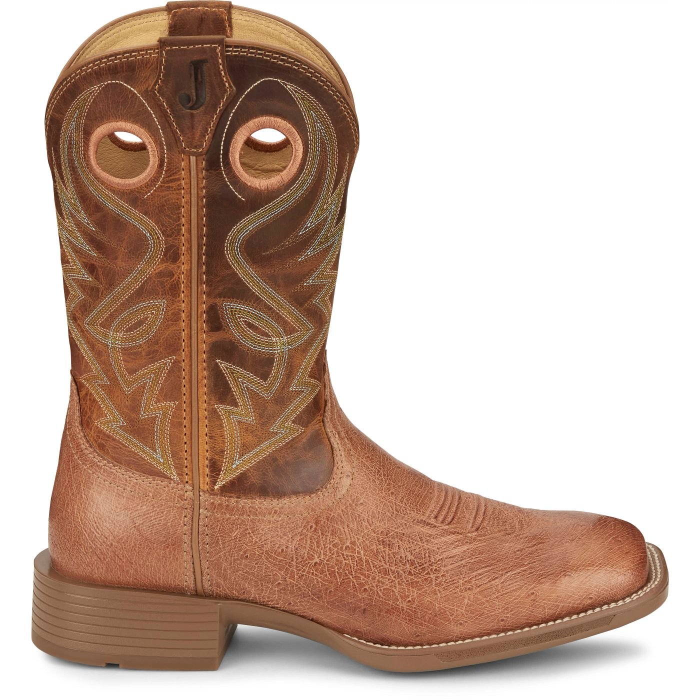 ostrich skin boots Roswell 11" Smooth - Image 4