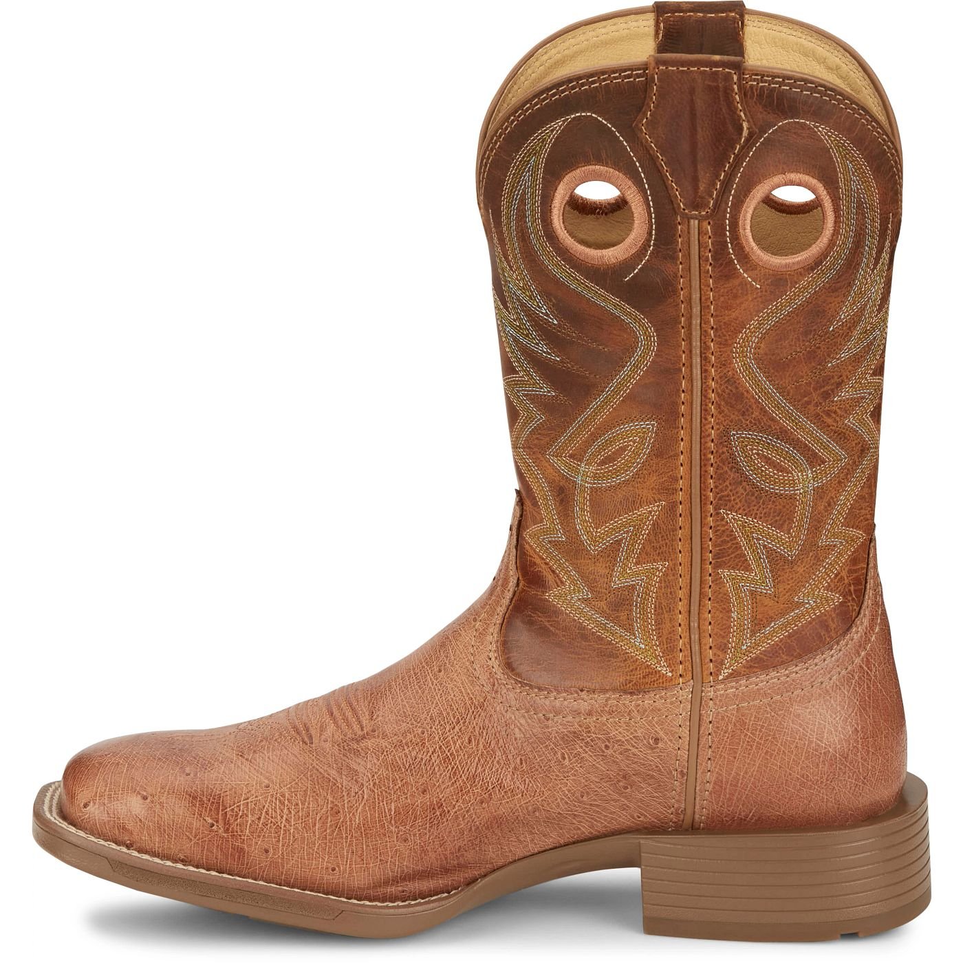 ostrich skin boots Roswell 11" Smooth - Image 9